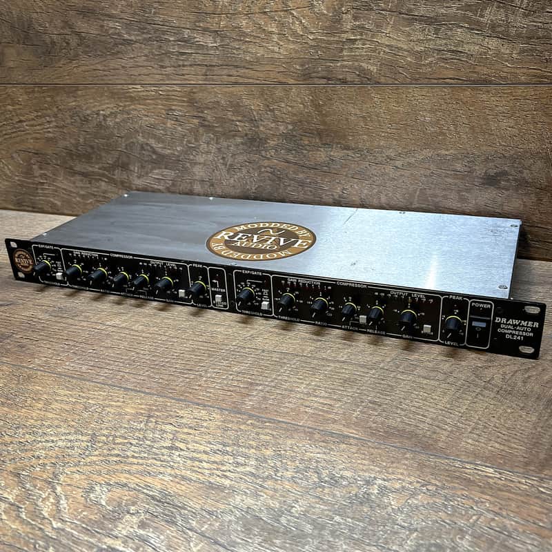 Revive Audio Modded: Drawmer Dl-241, Dual Compressor, Limiter, Gate, Hot Rodded! image 1