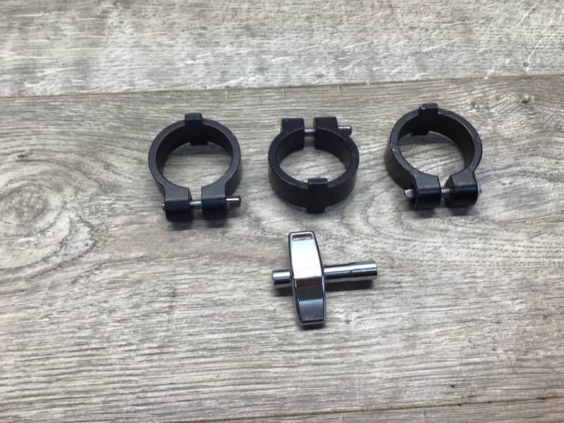 Set of 3 Metal Memory Locks w/ Drum Key image 1