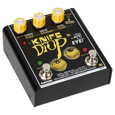 Eventide Knife Drop Sub-Octave Fuzz with Analog-style Synth Effects Pedal image 6