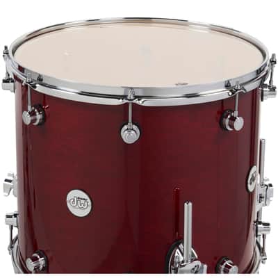 Drum Workshop Design Series 4-Piece Shell Pack - Cherry Stain image 6