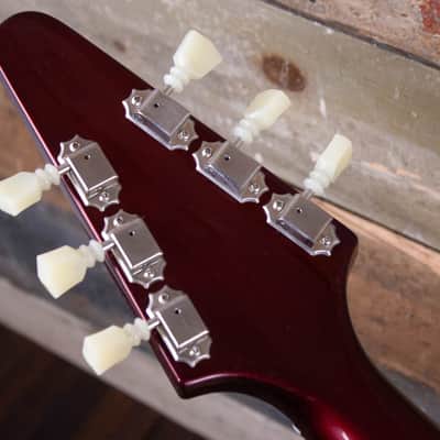 Gibson Custom Shop '67 Mahogany Flying V Reissue with Maestro Vibrola 2023 - Sparkling Burgundy image 12