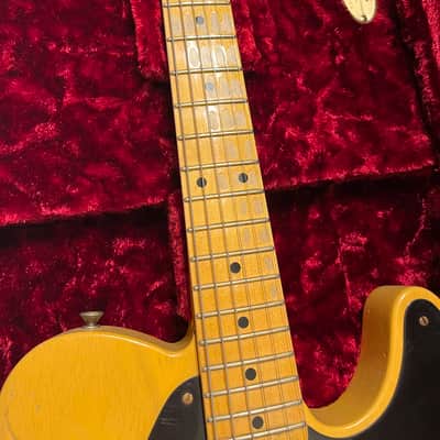 Fender telecaster USA custom shop 2014 - 52 HEAVY RELIC HS MN BLONDE image 3