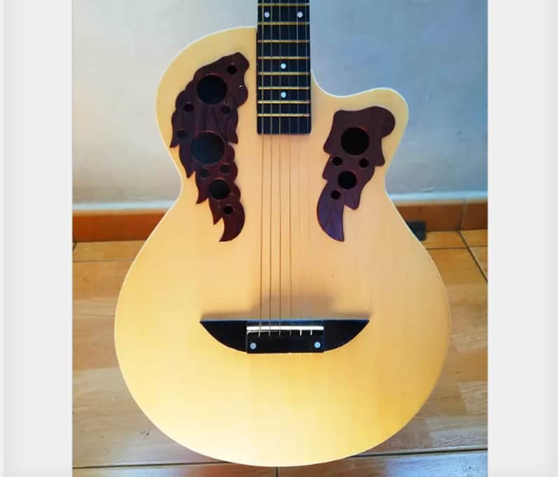 Ovation Replica Made in Korea 1990 Natural Wood image 1