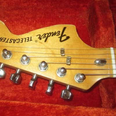 1973 Fender Telecaster Deluxe White w/ Original Case image 10