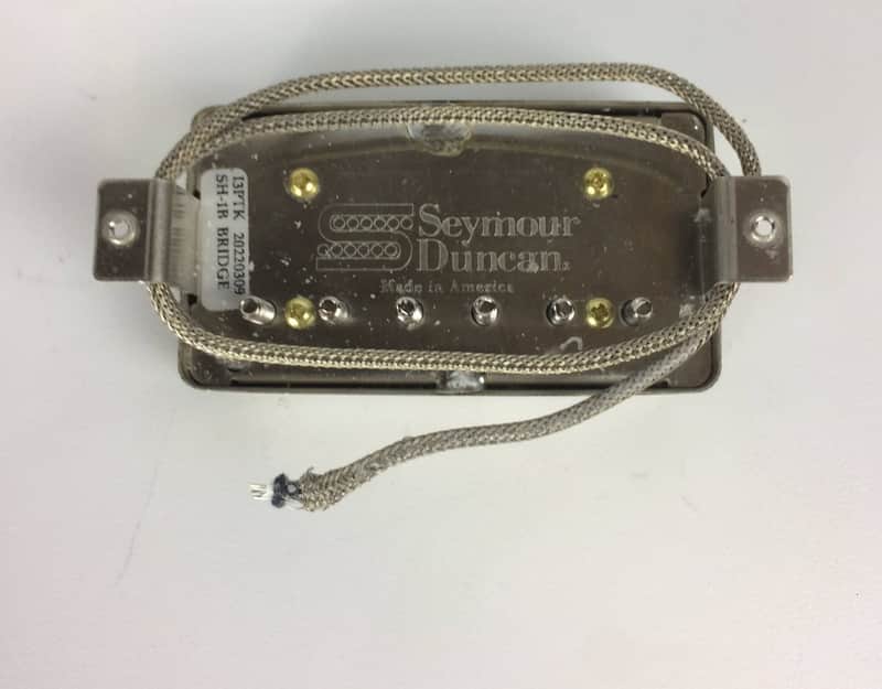 Seymour Duncan SH-1b '59 Model Bridge Pickup, Raw Nickel/Tortoise