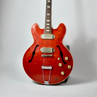 1991 Epiphone Casino Cherry Made in Japan Terada Factory, MIJ, Pre-Elitist image 4
