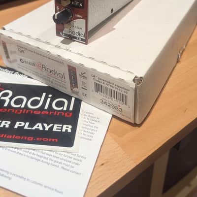 Radial Q4 500 Series 4-Band EQ 2010s - Brown image 2