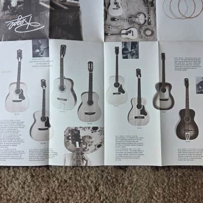 Vintage 1966 Regal (by Fender) Guitar Fold Out Pamphlet Catalog! Rare, Original Case Candy! imagen 3