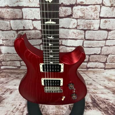 PRS CE 24-08 Swamp Ash 2024 - Satin Red Apple Metallic image 6