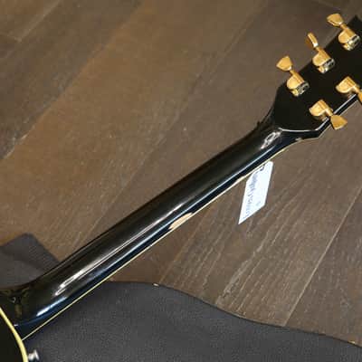 1976 Gibson Les Paul Custom Electric Guitar Black Ebony + OHSC image 18