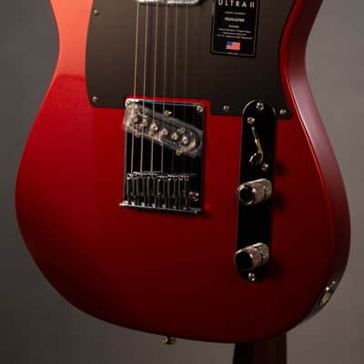 Fender American Ultra II Telecaster Maple Fingerboard - Sinister Red - US24067688 image 4