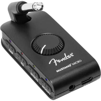 Fender Mustang Micro Guitar Amplifier, Black image 4