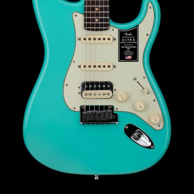Fender American Ultra Luxe Vintage '60s Stratocaster HSS - Sea Foam Green #27959 image 1