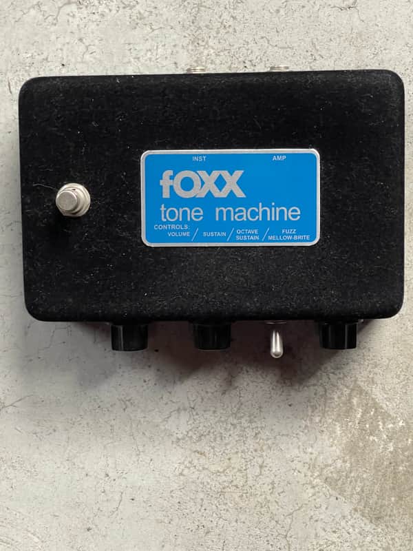 foxx tone machine クローン　ハンドメイド　オクターブファズ Foxx Tone Machine Reissue | Reverb