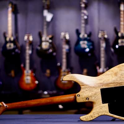 Tom Anderson Angel Player Black Limba Satin Natural image 10