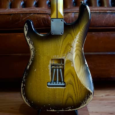 Constantin Guitars Sweetcaster Classic #0005 - 2-Tone Burst 3.7kilos !!!VIDEO!!! image 9
