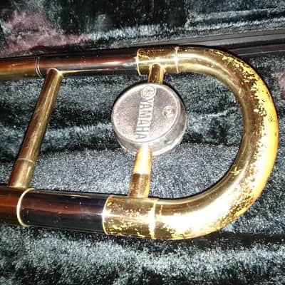Yamaha YSL-354 Standard Trombone, Japan, Lacquered Brass image 10