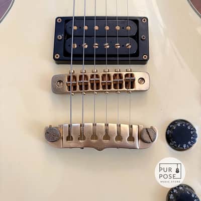Aria Pro II PE-Deluxe Ivory 1980s Made in Japan (Matsumoku) image 2