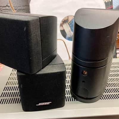 Bose Duel swivel component speaker cube satellite stereo speakers image 1