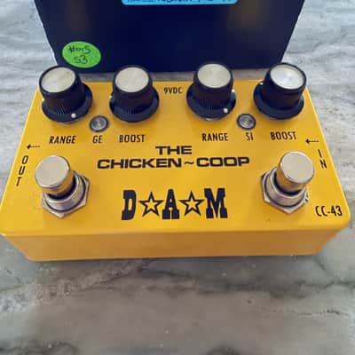 D*A*M Chicken Coop 2017 - Dual Red Rooster Booster GE/SI Mint Super Rare image 2