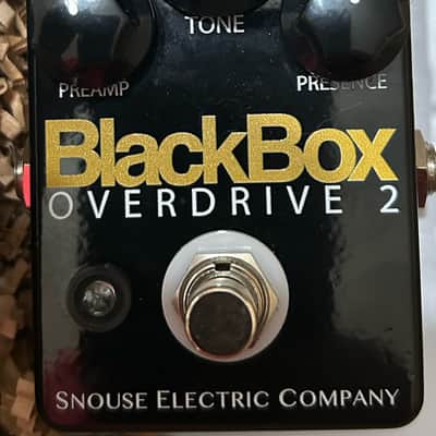 Snouse BlackBox Overdrive 2 2010s - Black image 1