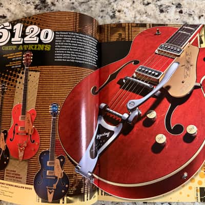 Gretsch Chet Atkins Catalog 2007 6120 6119 6122 country gentlemen Tennessean 6121 Tennessee Rose image 2