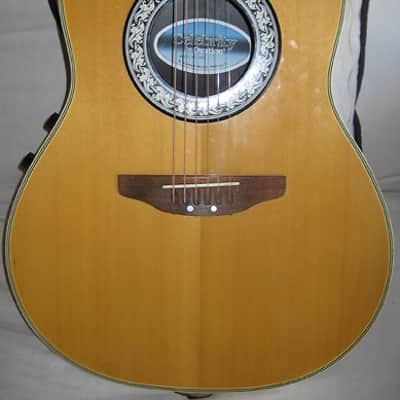 Ovation Celebrity CC57 Electric/Acoustic Guitar w/ Hardshell Case image 2