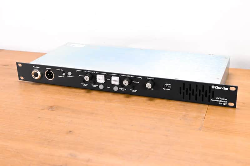 Clear-Com RM-702 1RU 2-Channel Remote Station CG01UW0 image 1