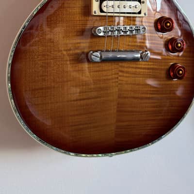 ESP LTD EC-1000 FM with Rosewood Fretboard 2003 - 2017 Amber Sunburst image 7