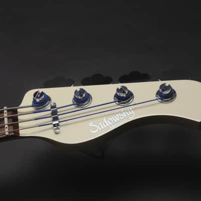 Sadowsky P-Bass Bass Freaks Ltd 4 - Olympic White image 5