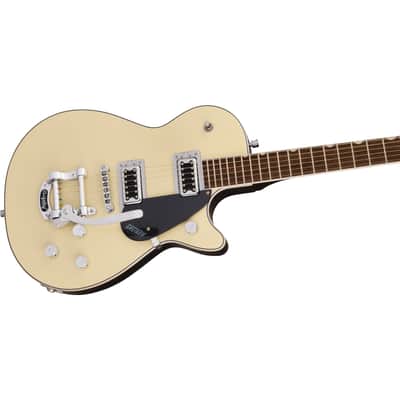 Gretsch G5230T Electromatic Jet FT Vintage White/London Grey - Single Cut Electric Guitar image 4