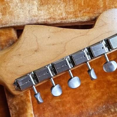 Fender Stratocaster 1962 - wine sunburst image 6