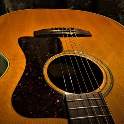 Guild GF30 Westerly Rhode Island built in 1987 Vintage Guild Acoustic Guitar Flame Maple Archback image 9