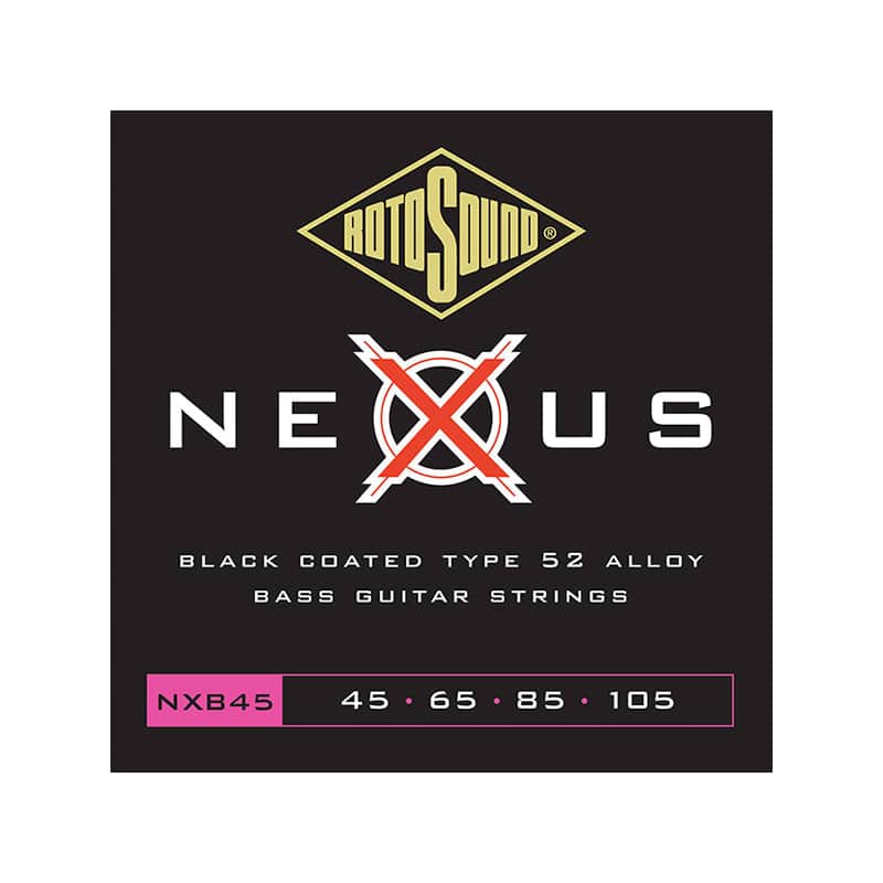 Rotosound NXB45 Nexus Bass Polymer-Coated Type 52 Alloy Electric Bass Strings - Standard (45 - 105) image 1