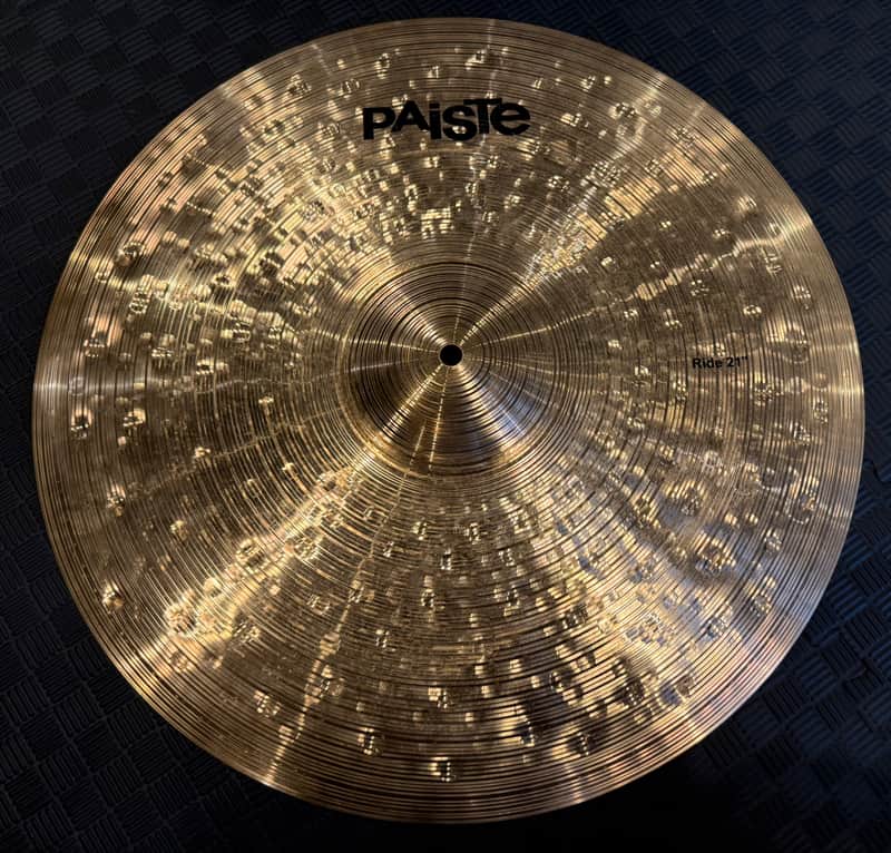 Paiste Prototype 21” Ride 3100g Dimensions image 1