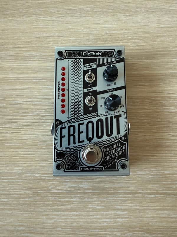 DigiTech FreqOut Natural Feedback Creator 2010s - Silver/Black image 1