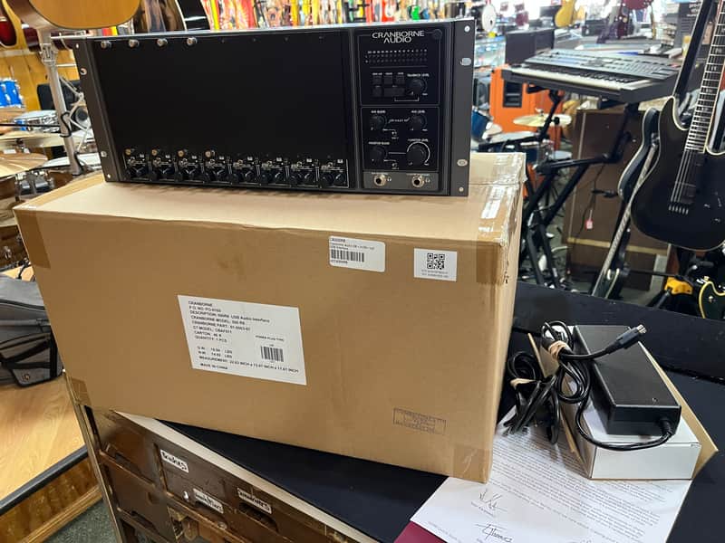 Cranborne Audio 500R8 USB Audio Interface with 8-Slot 500-Series Rack 2023 - Present - Grey image 1