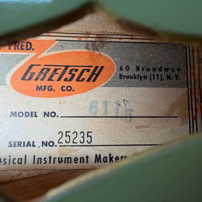 Gretsch 6115 Rambler 1957 Ivory / Black image 18