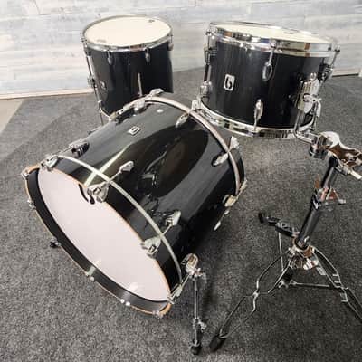 Used British Drum Company Legend Club 3pc Drum Set Night Skye - Good image 2