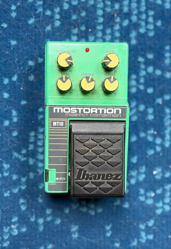 Ibanez MT10 Mostortion 1990s - Green image 1