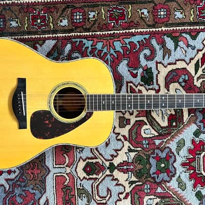 Yamaha LL16D Jumbo Acoustic Guitar - Natural image 1