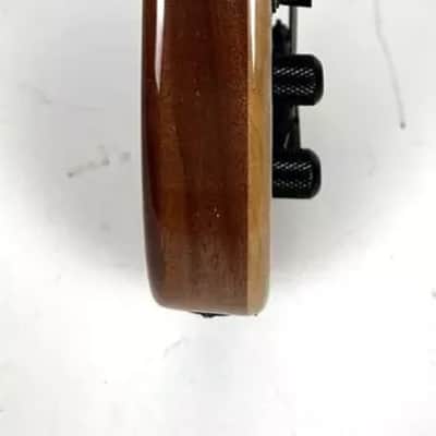 Custom Made Lefty Electric Bass Guitar Curly Maple Top Excellent Condition! image 9