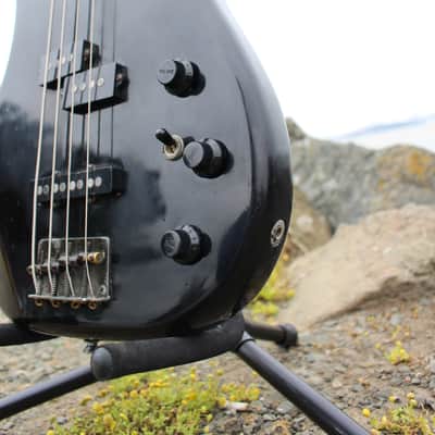 Fender  P-J Bass (Precision Jazz Special) Japan Duff PJ-555 JV  1984  Black image 21