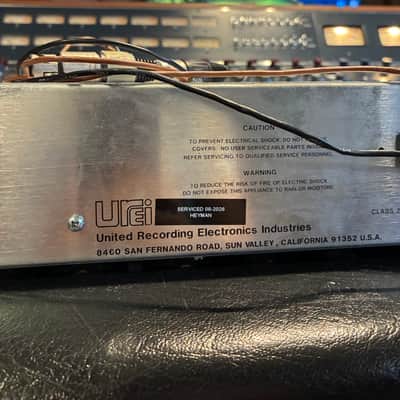 Urei Universal Audio 1176LN Rev. H Limiting Amplifier 1970s - 1980s - Silverface imagen 5