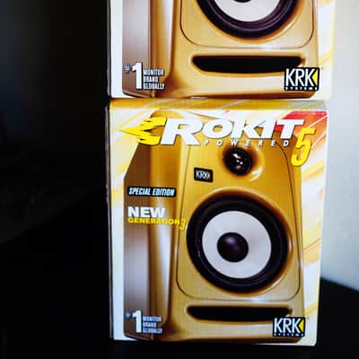 KRK Rokit 5 G3 Gold (Pair) image 4