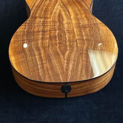 Mint Taylor Empire Select 714ce Figured Hawaiian Koa/Sitka Spruce, Ebony Binding image 11