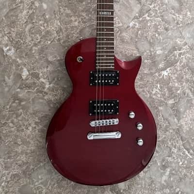 ESP LTD EC-50 Electric Guitar-Red-Open Box Demo W Blemishes/New Tweed King Case image 8