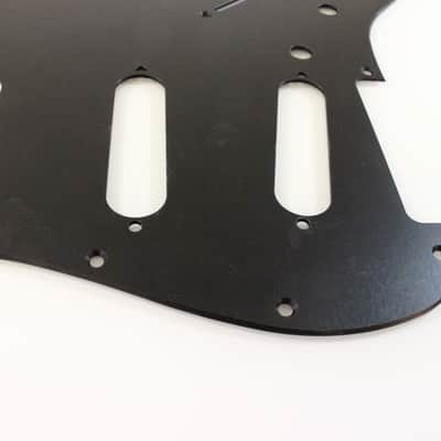 Matte Black Anodized Aluminum SSS Strat Pickguard- Fits Fender Stratocaster image 4