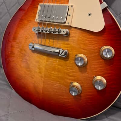 2023 Gibson Wildwood Select Les Paul Standard '60s 2019 - Present Dark Cherry Burst image 5