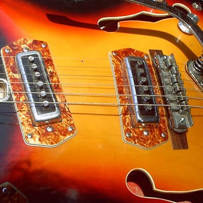 Bruno Royal Artist 1960s 3 Tone Sunburst image 2
